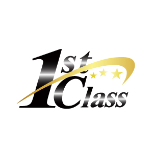 1stclass　さま　ロゴ制作