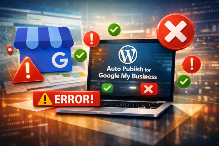 Auto Publish for Google My Business でエラーが出たり出なかったりする原因
