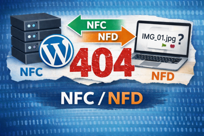 WordPressで日本語画像が404になる原因と対処法｜MacとサーバーのNFC/NFDの違い